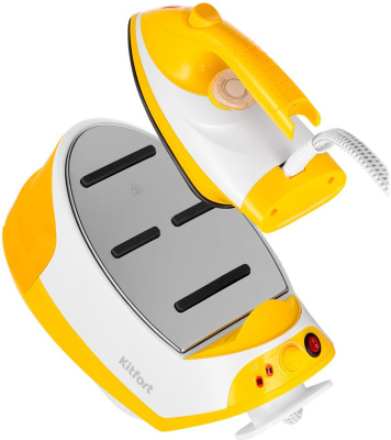 Парогенератор Kitfort КТ-9135 2000Вт желтый/белый