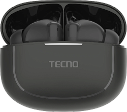 Гарнитура внутриканальные Tecno Buds 4 Air Eco BD04 Air ECO черный беспроводные bluetooth в ушной раковине (BD04 AIR ECO BLACK)