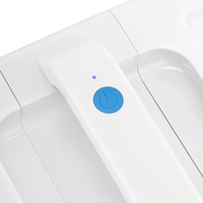 Пылесос моющий Kitfort КТ-5376 170Вт голубой/белый