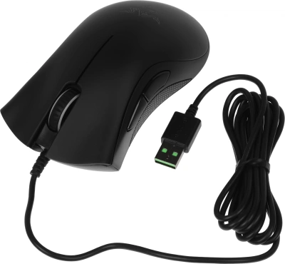 Мышь Razer DeathAdder Essential черный оптическая 6400dpi USB 5but (RZ01-03850100-R3M1)