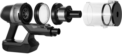 Пылесос ручной Kitfort КТ-5278 450Вт черный