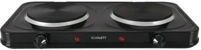 Плита Электрическая Scarlett SC-HP700S32 черный чугун (настольная)