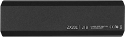 Накопитель SSD Netac USB-C 2TB NT01ZX20L-002T-32BK ZX20L черный