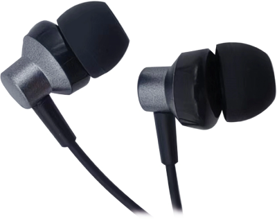 Гарнитура внутриканальные Оклик HS-S-230 1.2м черный проводные в ушной раковине (SS-E188B)