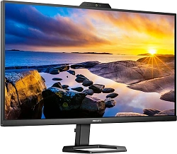 Монитор Philips 27" 27E1N5600HE черный IPS LED 1ms 16:9 HDMI M/M Cam матовая HAS Piv 300cd 178гр/178гр 2560x1440 75Hz DP 2K USB 6.57кг