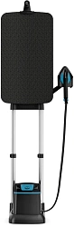 Отпариватель напольный Tefal Ixeo+ QT1511E0 2980Вт черный/голубой