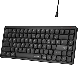 Клавиатура A4Tech Fstyler FBX53C черный USB беспроводная BT/Radio slim Multimedia (FBX53C)
