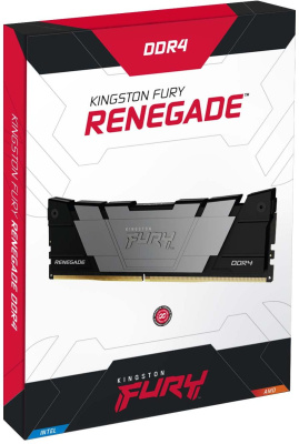 Память DDR4 2x16GB 3200MHz Kingston KF432C16RB12K2/32 Fury Renegade Black RTL PC4-25600 CL16 DIMM 288-pin 1.35В dual rank Ret