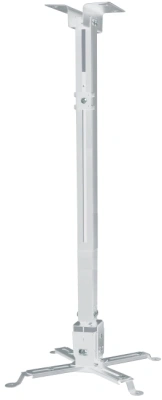 Кронштейн для проектора Buro PR04-100W белый макс.20кг потолочный поворот и наклон