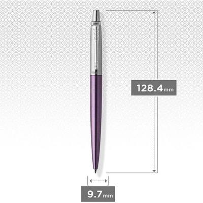 Ручка шариков. Parker Jotter Core K63 (1953190) Victoria Violet CT M син. черн. подар.кор.