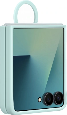 Чехол (клип-кейс) Samsung для Samsung Galaxy Z Flip7 Ring Case Z Flip7 мятный (EF-PF766TMEGRU)