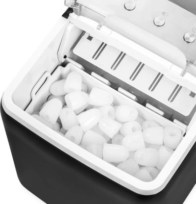 Ледогенератор Kitfort КТ-1819 150Вт 2600мл. черный/серебристый