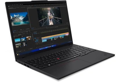 Ноутбук Lenovo ThinkPad T16 G3 Core Ultra 7 165H 32Gb SSD1Tb Intel Graphics 16" OLED WQUXGA (3840x2400) без ОС black WiFi BT Cam (21MQS7GA00)