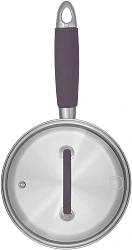 Ковш Rondell Akzent RDS-1386 1.3л. d=16см (с крышкой) стальной