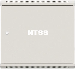 Шкаф коммутационный NTSS Премиум (NTSS-W12U6060FD) настенный 12U 570x600мм пер.дв.металл 60кг серый 500мм 27кг 220град. 635мм IP20 сталь