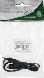 Кабель аудио Ningbo JAAC002-0.5 Jack 3.5 (m)/Jack 3.5 (m) 0.5м. черный