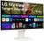Монитор LG 31.5" MyView 32SR83U-W белый IPS LED 16:9 HDMI M/M матовая HAS 400cd 178гр/178гр 3840x2160 60Hz UHD USB 7.7кг