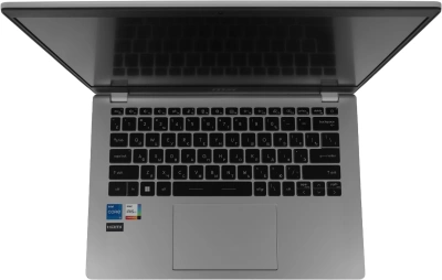 Ноутбук MSI Modern 14 C12M-239RU Core i5 1235U 8Gb SSD512Gb Intel Iris Xe graphics 14" IPS FHD (1920x1080) Windows 11 Home silver WiFi BT Cam (9S7-14J111-239)