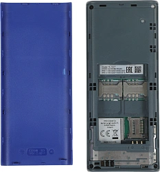 Мобильный телефон Nokia 108 DS TA-1627 голубой моноблок 2Sim 2" 126x160 Series 30+ GSM900/1800 Protect MP3 FM microSD max32Gb