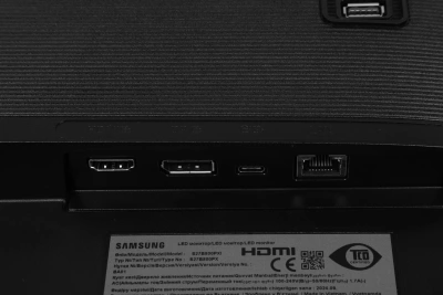 Монитор Samsung 27" ViewFinity S27B800PXIXCI черный IPS LED 16:9 HDMI полуматовая HAS Piv 350cd 178гр/178гр 3840x2160 60Hz DP 4K USB 6.7кг
