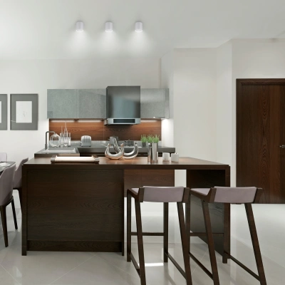 Светильник Gauss Overhead потолоч. белый (HD022)