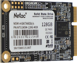 Накопитель SSD Netac SATA-III 128GB NT01N5M-128G-M3X N5M mSATA