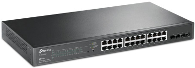 Коммутатор TP-Link SG2428P (L2+) 24x1Гбит/с 4SFP 24PoE+ 250W управляемый