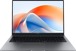 Ноутбук Honor MagicBook X16 Plus 2025 BornB-5611 Core 5 220H 16Gb SSD1Tb Intel Iris Xe graphics 16" IPS WQXGA (2560x1600) Windows 11 Home grey space WiFi BT Cam (5301ALVV)