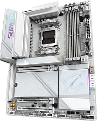 Материнская плата Gigabyte X870E AORUS PRO ICE Socket AM5 AMD X870E 4xDDR5 ATX AC`97 8ch(7.1) 2.5Gg RAID+HDMI
