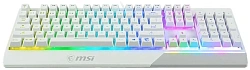 Клавиатура MSI Vigor GK30 белый USB for gamer LED