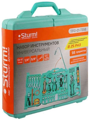 Набор инструментов Sturm! 1310-01-TS98 98 предметов (жесткий кейс)
