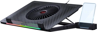 Подставка для ноутбука Redragon Ivy (77905) 15.6" 360x250x55мм 19дБ 2xUSB 5x 140ммFAN 890г металл/пластик черный