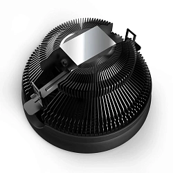 Устройство охлаждения(кулер) PcCooler E126M Pro RGB Soc-AM5/AM4/1200/1700/1851 черный 4-pin 29.8dB Al 90W 266gr Ret (R3-0120WBKSXX-GL)