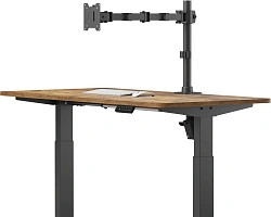 Кронштейн для мониторов Cactus CS-VM-D49-BK черный 17"-49" макс.20кг настольный поворот и наклон