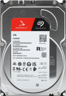 Жесткий диск Seagate SATA-III 4TB ST4000VN006 NAS Ironwolf 4KN (5400rpm) 256Mb 3.5"