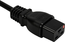 Шнур питания Lanmaster LAN-PP19L/20-3.0-BK C19-C20 проводник.:3x1.5мм2 3м 220В 16А черный