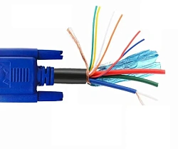 Кабель Premier 5-960B VGA (m) VGA (m) 1.8м (5-960B 1.8) феррит.кольца черный