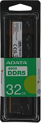 Память DDR5 32Gb 4800MHz A-Data AD5U480032G-S RTL PC5-38400 CL40 DIMM 288-pin 1.1В single rank Ret