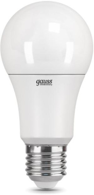 Лампа светодиодная Gauss Elementary 15Вт цок.:E27 груша 220B 4100K св.свеч.бел.нейт. A60 (упак.:10шт) (23225)