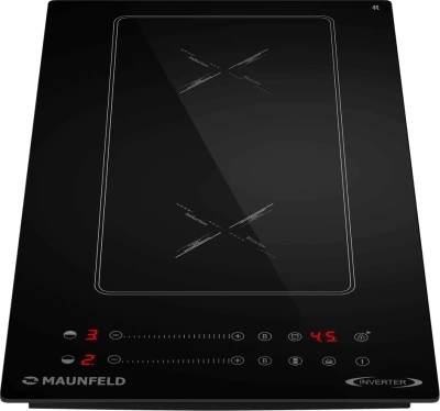 Индукционная варочная поверхность Maunfeld CVI292S2BBKA Inverter черный