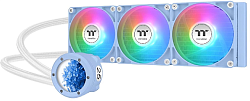 Система водяного охлаждения Thermaltake TH360 V2 Ultra ARGB Soc-AM5/AM4/1200/1700/1851 голубой 4-pin 25.8dB Al+Cu LCD Ret (CL-W420-PL12BU-A)
