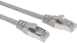 Патч-корд Rexant 02-0110-1 F/UTP RJ-45 вил. кат.5E 2м серый LSZH