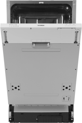 Посудомоечная машина встраив. Hyundai HBD 440P 2100Вт узкая серебристый/белый