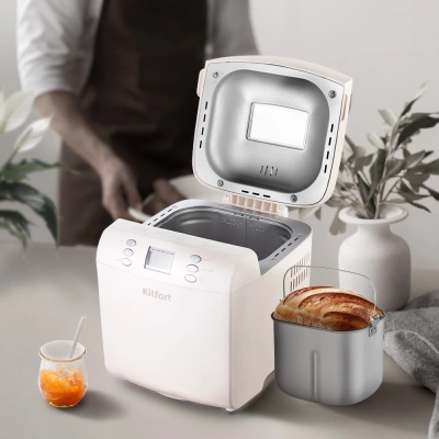 Хлебопечь Kitfort КТ-311 550Вт белый