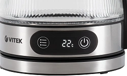 Чайник электрический Vitek VT-8825 1.8л. 2200Вт прозрачный корпус: стекло