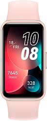 Фитнес-трекер Huawei Band 8 ASK-B19 AMOLED корп.:розовый рем.:розовый (55020ANL)