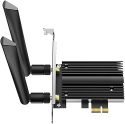 Сетевой адаптер Wi-Fi + Bluetooth Netis F2 АХ5400 PCI Express (ант.внеш.съем) 2ант.