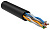 Кабель информационный ITK LC3-C604-139 кат.6 UTP 4 пары 23AWG LDPE внешний 305м черный