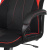 Кресло игровое A4Tech Bloody GC-300 черный/красный эко.кожа/ткань крестов.