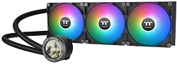 Система водяного охлаждения Thermaltake TH420 V2 Ultra ARGB Soc-AM5/AM4/1200/1700/1851 черный 4-pin 34.7dB Al+Cu LCD Ret (CL-W386-PL14SW-A)